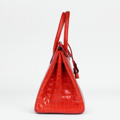 ELIZIA™ Croco Luxe Satchel