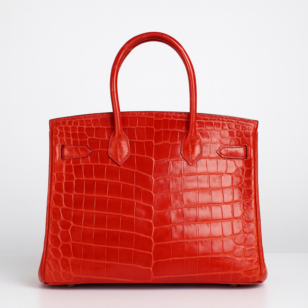 ELIZIA™ Croco Luxe Satchel