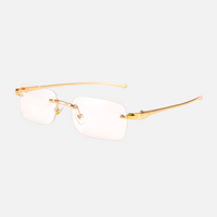 Clear Lenses / Gold Frame