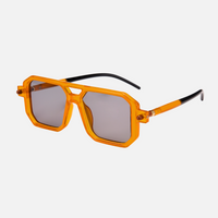 Grey Lenses / Orange Black Frame