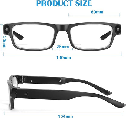 Reading Glasses with LED