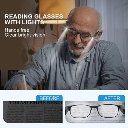 Reading Glasses with LED