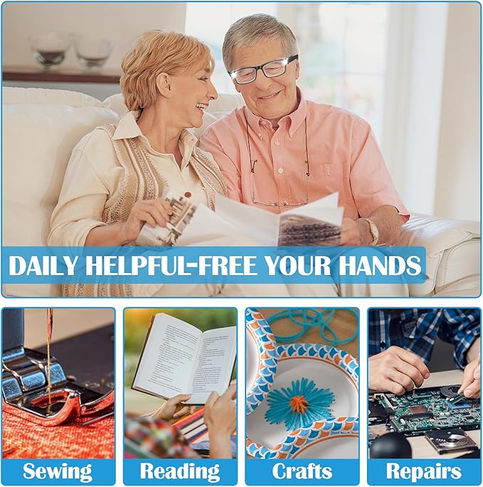 Reading Glasses with LED