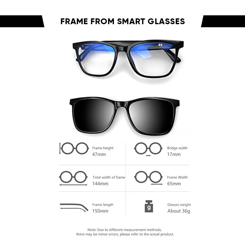 TechView® Glasses 2IN1