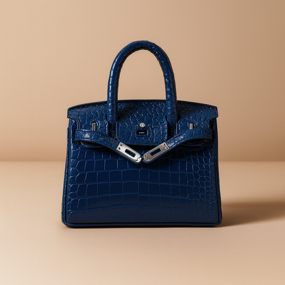 ELIZIA™ Croco Luxe Satchel