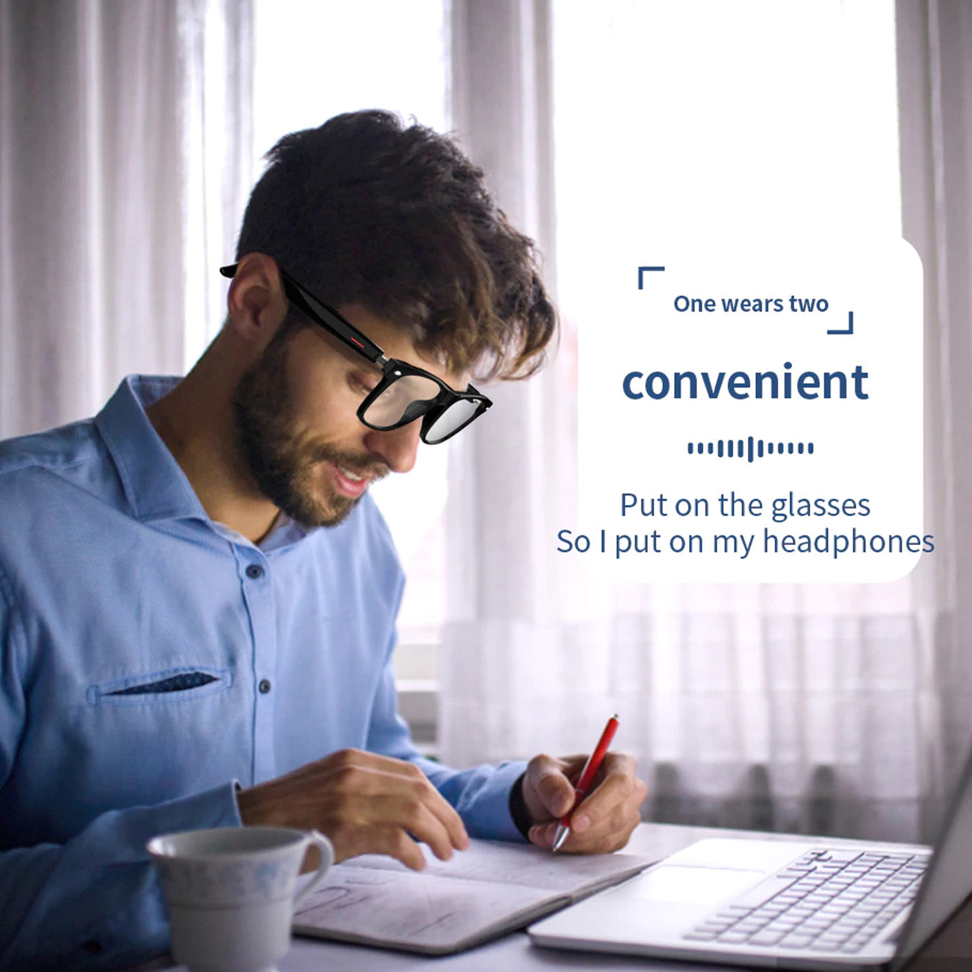 TechView® Glasses 2IN1